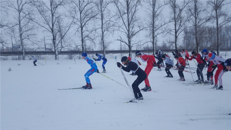 Чебоксарские лыжники успешно стартовали в Спартакиаде школьников Чувашской республики по лыжным гонкам
