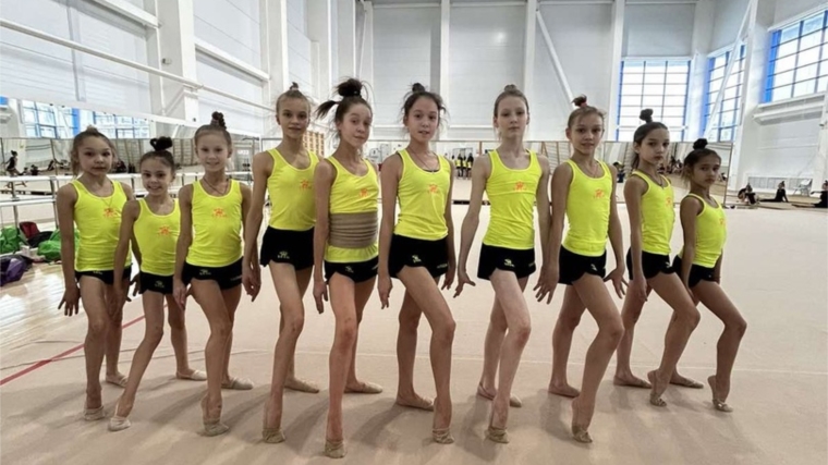 Гимнастки СШ № 10 участвуют в первенстве Приволжского федерального округа по художественной гимнастике